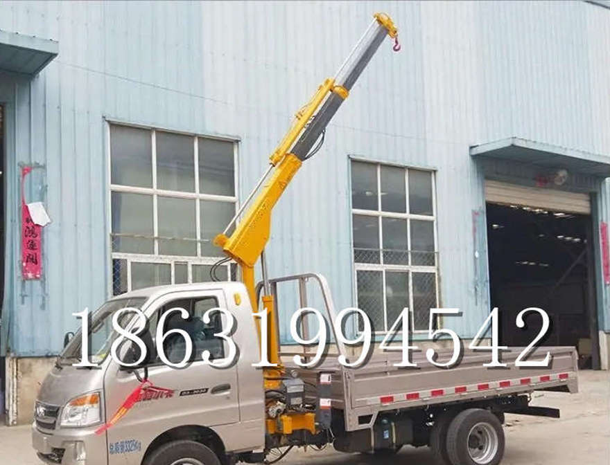 南开区随车吊机 多功能液压伸缩吊那里有12V液压车载吊轻卡改装随车吊机电动葫芦